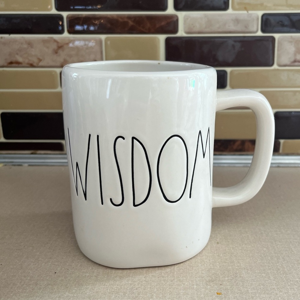 Rae Dunn Wisdom mug from Artisan collection